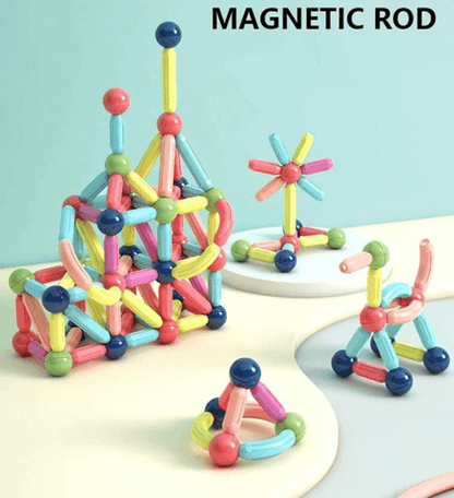 MagnaShapes™️ - Montessori Magnetic Building Blocks