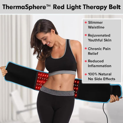 ThermaSphere™️ Red Light Therapy Relief & Slimming Belt