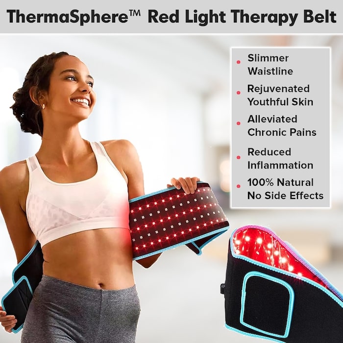 ThermaSphere™️ Red Light Therapy Relief & Slimming Belt